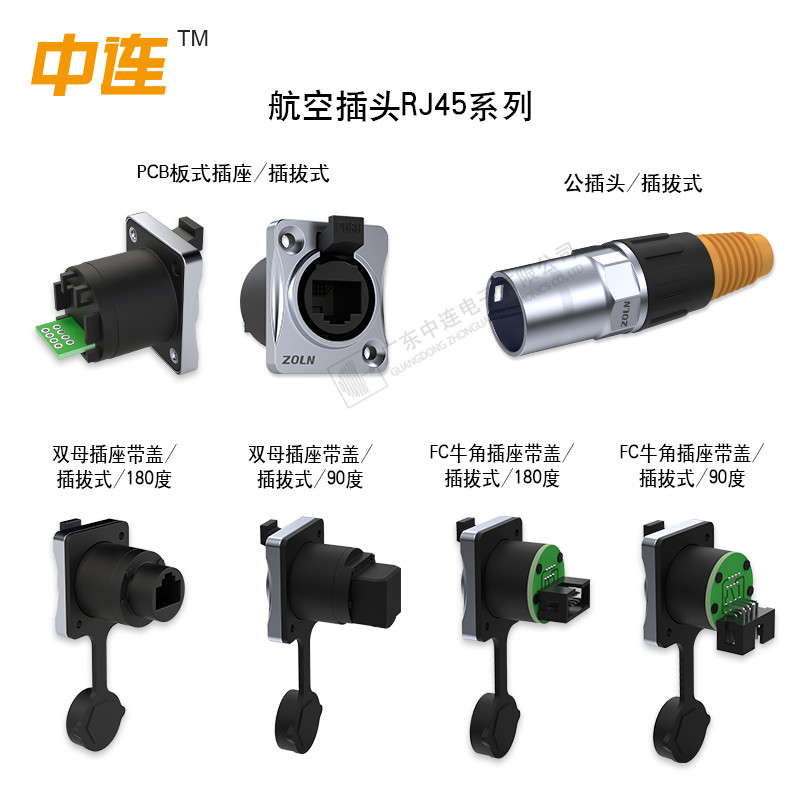 航空插头RJ45系列